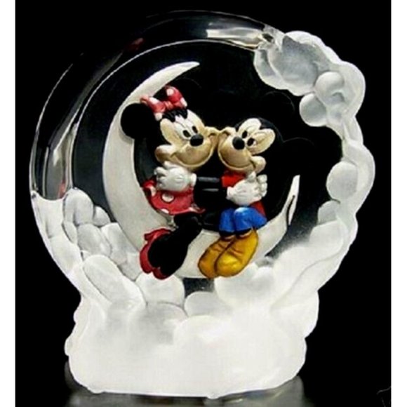 Disney Starlite Legends Figurine Mickey MInnie Moonlighting...